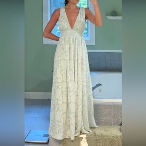 Never worn / tag still on Lulus Sage Bridesmaid Dress